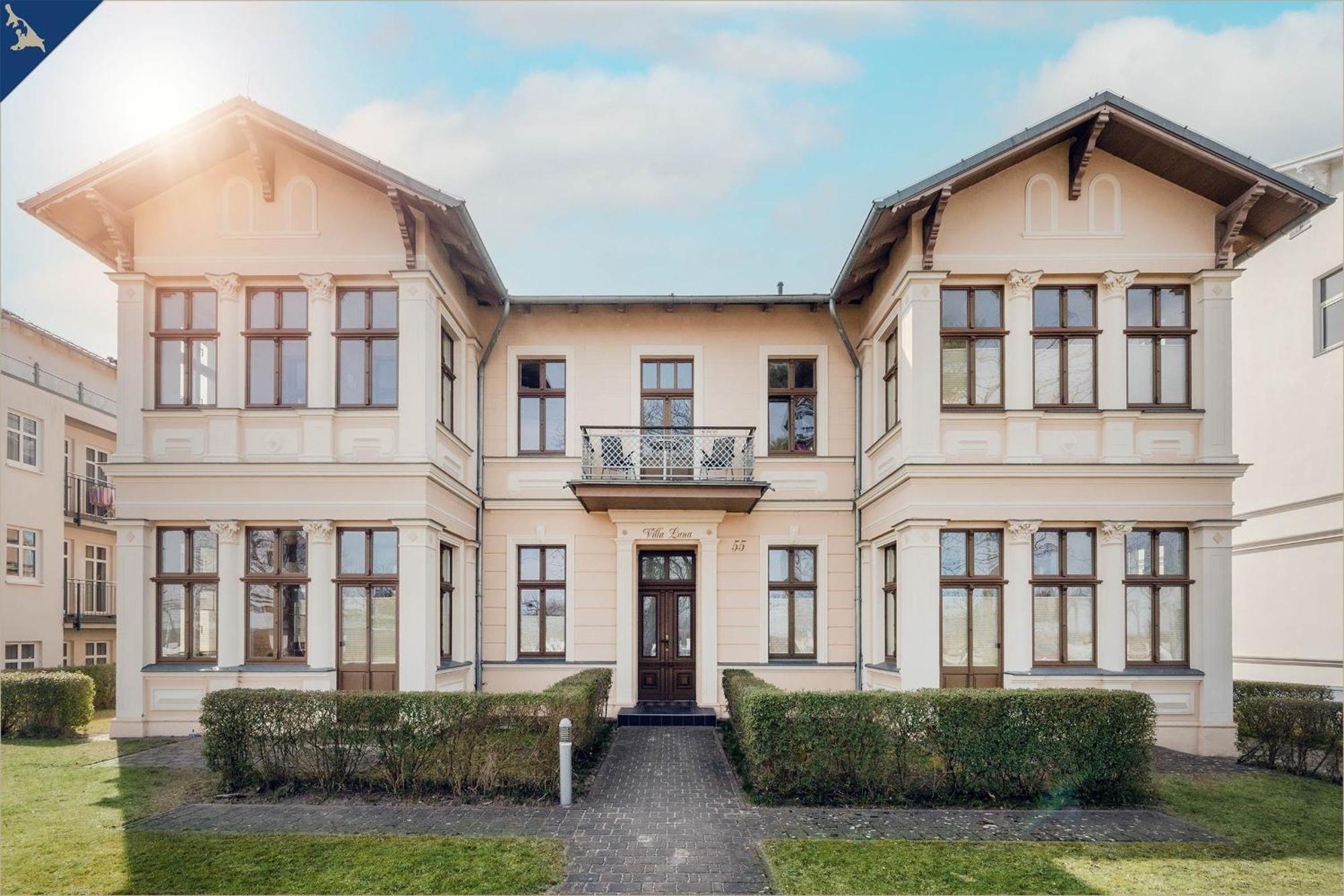 Villa Luna Ferienwohnung Achterdeck Heringsdorf (Usedom) Exterior foto